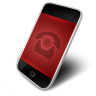 Phone Red Icon 96x96 png